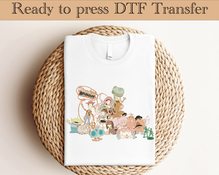 Toy story Woody's Roundup DTF Transfer