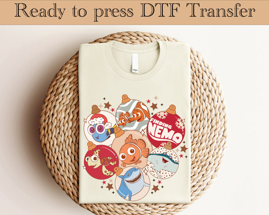 Nemo and Friends DTF transfer