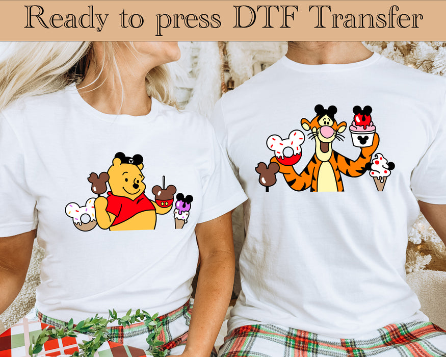 Disney Snacks Tigger DTF transfer