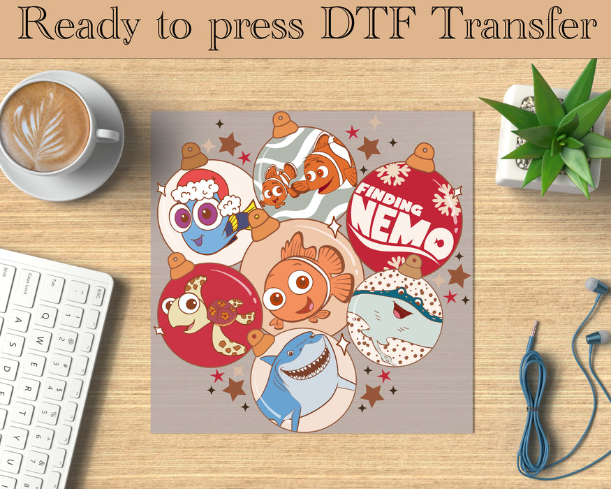 Nemo and Friends DTF transfer