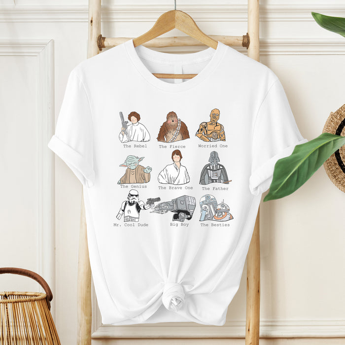 Starwars Characters Shirts