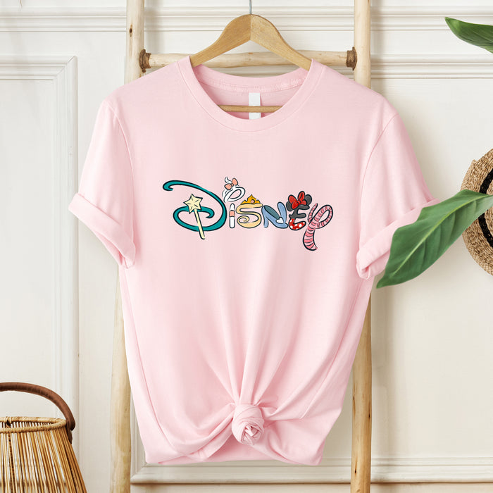 Princess Disney Text Shirt