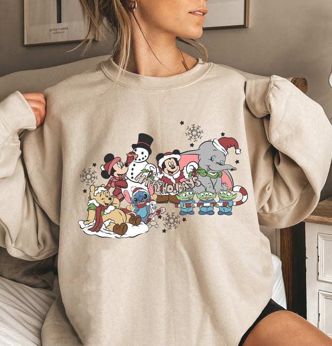 Disney Mickey and friends christmas Sweatshirt