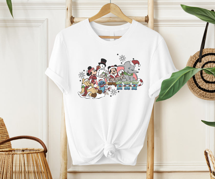 Disney Mickey and friends christmas shirt