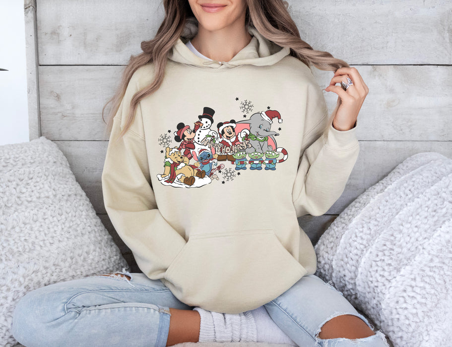 Disney Mickey and friends Christmas Hoodie