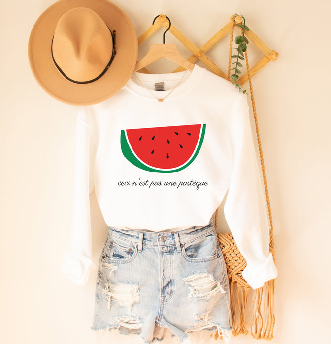 Hello Sweet Summer Time Watermelon Sweatshirt