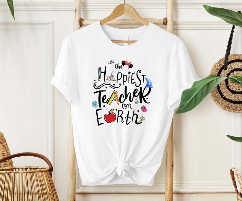 Happiest Teacher on Earth, Disney Teacher shirt