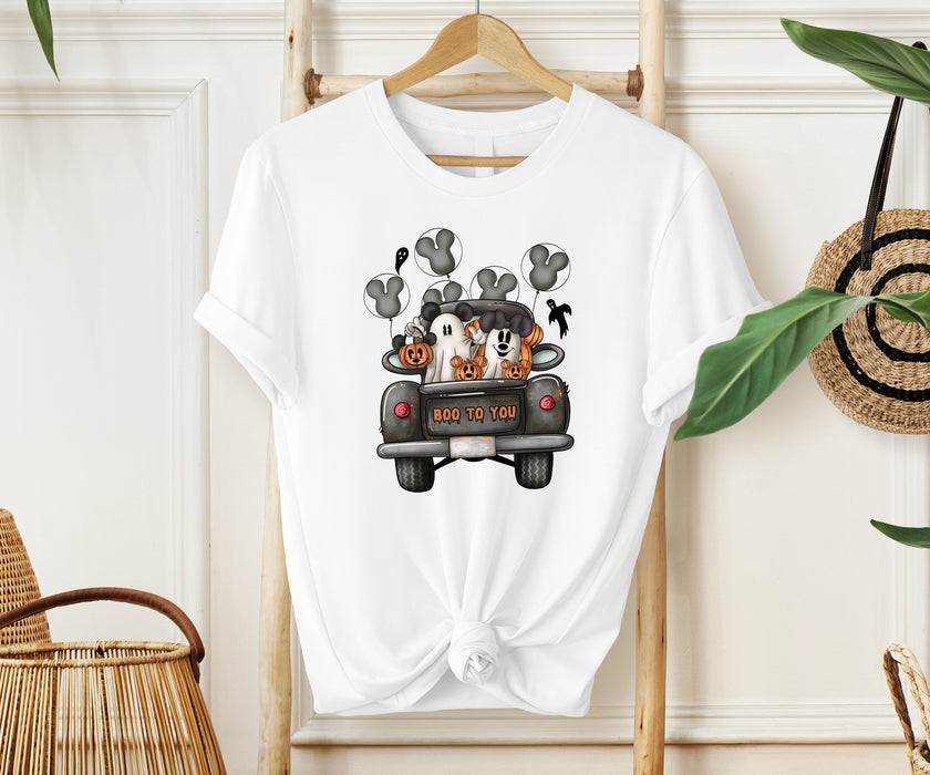 Minnie mickey halloween shirt