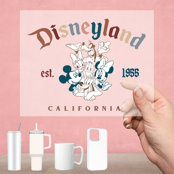 Disneyland California UV DTF Decal