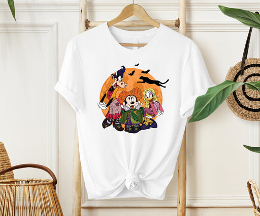 Enchanting Halloween shirt with Hocus Pocus theme, perfect for girls' spooky style.