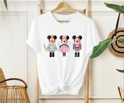 Get into the festive spirit with our Nutcracker Mickey Christmas shirt, perfect for Cartoon lovers.