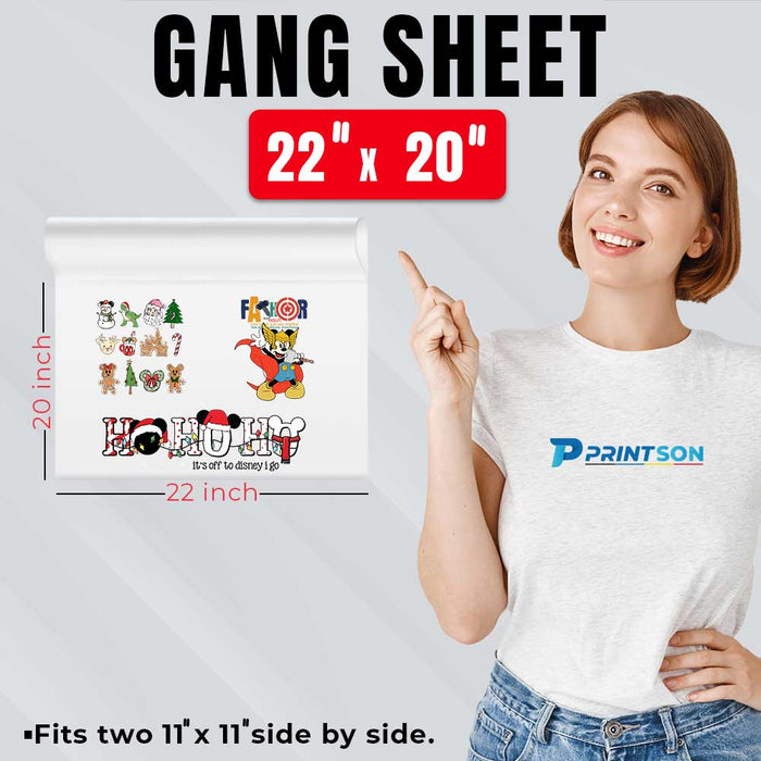 Upload your Gang Sheet UV DTF