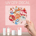 Delightful UV DTF decal featuring Finding Nemo, perfect for adding a touch of ocean adventure.